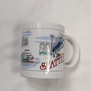 Vintage Seattle coffee mug